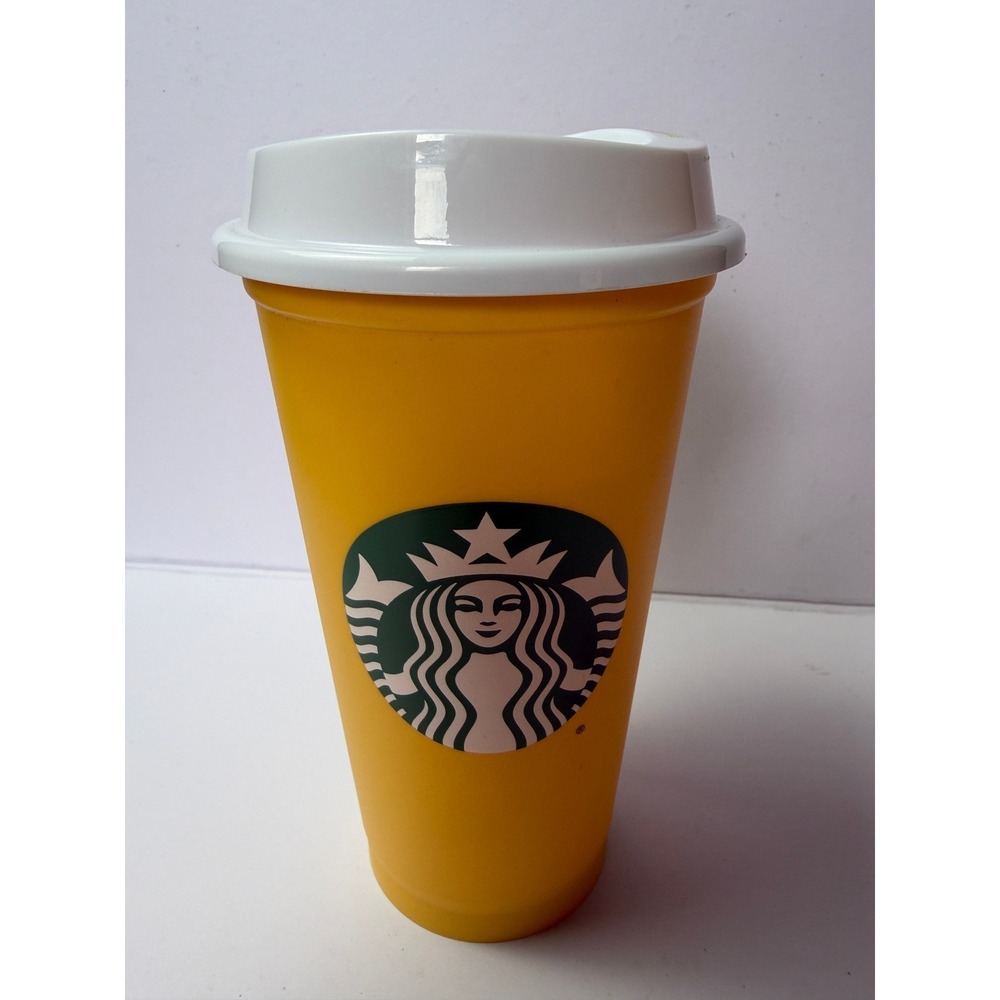 Starbucks University of Minnesota Golden Gophers Reusable Travel Cup Yellow 16oz